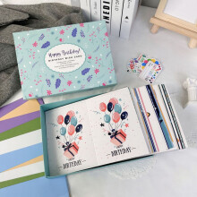Cards Birthday With Envelopes And Stickers Greeting Decorative Pack Accessories