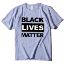 (Light Gray,2XL)Black Lives Matter Anti Racism T Shirt Retro Hipster Men Women Cool Unisex Top