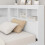 VidaXL vidaXL Storage Headboard with Shelf White 75 cm Engineered Wood 4