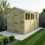 8 x 13 Apex Shed Tanalised (Single Door, With Windows) 1