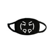 (Style C)Fashionable Cartoon Pattern Dust Mask With Ear Loops For Casual Daily Use And Gifting