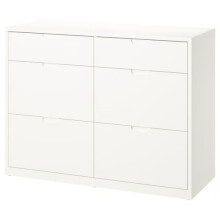 IKEA TONSTAD 6 Drawer Chest 120x47x91cm