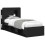 VidaXL vidaXL Headboard Cabinet with Storage Black Engineered Wood 2