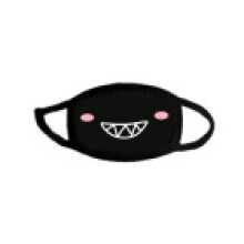 (Style M)Maschera antipolvere alla moda modello cartone animato con passanti per le orecchie per uso quotidiano casual e regali