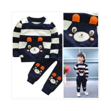 (90cm)2 peças conjunto de roupas suéter casaco topspants infantil bebê menino menina