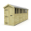 4 x 19 Apex Shed Tanalised (Single Door, With Windows) 2