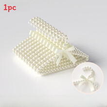 (White 30cm)Anna Princess Dress Hangers With Decorative Clips For Childrens Clothing And Accessories