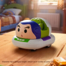 (Buzz Lightyear)Toy Story Buzz Lightyear Rex Alien Recoil Bumper Cars Building Blocks Gift Toy