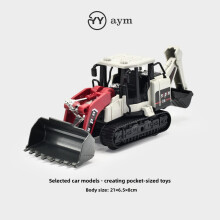 (Style47)Kids Engineering Vehicle Toys With Alloy Material And Inertial Movement For Play