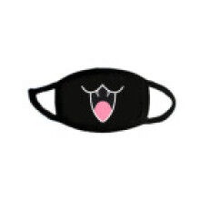 (Style H)Modische Cartoon Muster Staubmaske mit Ohrschlaufen für lässigen täglichen Gebrauch und Geschenk
