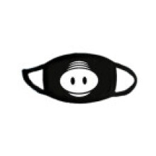 (Style B)Modische Cartoon Muster Staubmaske mit Ohrschlaufen für lässigen täglichen Gebrauch und Geschenk