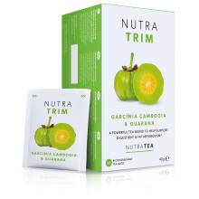 (1 pack) Nutra Trim Garcinia Cambogia & Guarana Herbal Tea - 20 Biodegradable Bags - 40g
