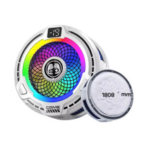 Refroidisseur Mobile FS18 AI 30 W avec Clip Magnétique Arrière, Radiateur de Refroidissement par Glace, Affichage Numérique, Lumière RGB,