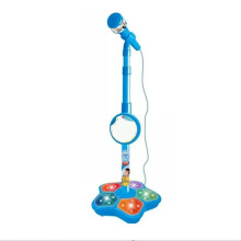 Kids Rocking-Roll Microphone with Stand Karaoke Song Music Instrument Toys Brain-Training Educational Toy