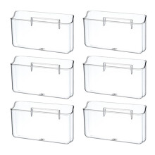 Wall Mounted File Storage Box, Wall Mounted Magazine Rack Wall Mounted Pocket Cabinet Storage Box for Office Bathroom