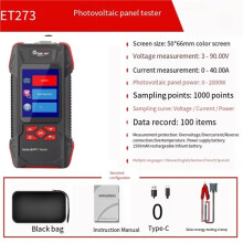 TOOLTOP ET273 Solar MPPT-Meter, Spannings-, Stroom- en Vermogenscurve PV-Multimeter voor Modulefoutdiagnose en Testregistratie