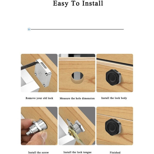 Works with APP Remote Control  Fingerprint Cabinet Drawer Strongbox Mailbox Electric Lock
