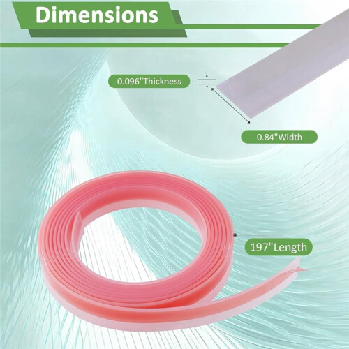 495209 for  Splinter Guard Replacement Strip FS-SP 5000 Ideal for  Track Saw Guide Rail 1
