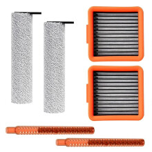 Ersatz Zubehörset für Uwant D5 D5 Pro D100 D100 Pro A60 V8 V10 D500 2 Rollenbürsten 2 HEPA-Filter 2 Geruchsfilter