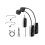 2 Channel UHF Wireless Headband Microphone System Clip- Instrument Mic for Performance Practice Recording 1
