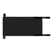 Apoio para Os PéS Do AviãO para CriançAs-PortáTil, Rede para Os PéS, Assentos de AviãO, Extensor, Descanso para As Pernas para CriançAs (Preto)