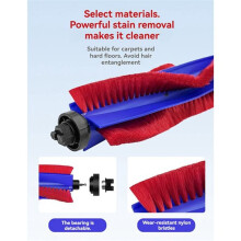 13-Teiliges Set mit Hauptbürste, HEPA-Filter und Seitenbürste für Spot+Scrub AI Saugroboter (Ersatzteile)