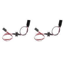 2X RC Car Upgrade Model Light Group Magnetic Wire Extension Cord for  Red Spider RC Car Accessories
