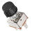 Universal 3 Speed AC Blower  with Plastic Knob, 12V, 25A, 4 Positions, IP65, Touch Control 5