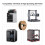 PLA Filament 1.75mm, PLA Basic Dimensional Accuracy +/- 0.05mm, 1KG Spool 3D Printer Fast Filament 6