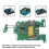 BMS Protection Board for  BL1830 BL1850 BL1860 Replacement Protection Board for  18V Power Tools 4