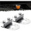 2Pcs Straight Down Watermelon Light Under Glow Frame Brackets, Clamp-, No-Drill Stainless Steel Mounts 2