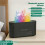 Aroma Diffuser with White Noise Speaker Essential Oil Diffuser Flickering Flame 260mL  Speaker Humidifier B 5