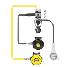DIDEEP Scuba Diving Breathing Regulator Underwater Dive Mouth Bite Scuba Diving Reducer Diving Equipment White Plate