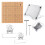 104pcs Macrame Board and Adjustable Holder Sided Grids Macrame Project Board Macrame Tools for Braiding Cording Bracelet 1