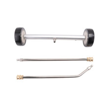 High Pressure Washer Car Wash Chassis Washer Water Broom with 45 Degree Angle Bar Under Carriage Cleaner Water Broom