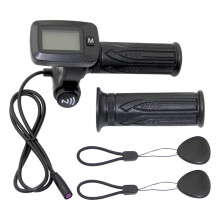 48V Electric Bike Throttle Grip LCD Display M Gear Button Grip with NFC for Tuttio Soleil01 Electric Bike