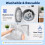 12 Pack Replacement Mop Pads for  WINBOT MINI2 Window Cleaning Robot, Washable & Reusable Microfiber Mop 6