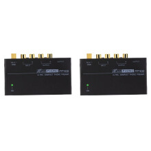 2X PP400 Ultra-Compact Phono Preamp Preamplifier with RCA Interface for Turntable Tube Amplifier Speakers EU Plug