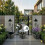 2Pack Solar Lamp Post Light with Planter Outdoor Waterproof Garden Path Decor 2