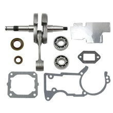 MS440 Crankshaft Kit Roller Crank Gaskets Oil Seal Kit for MS440 044 Chainsaw Replacement Parts 1128 030 0406