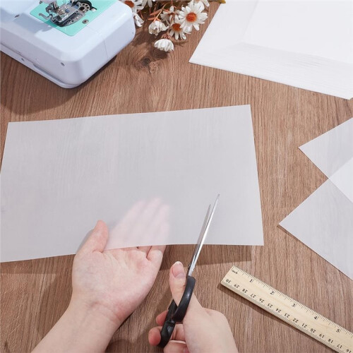 200 Folhas de Papel para Patchwork, Quilting e Costura, Tamanho 11,8 X 8,2 Polegadas (Aproximadamente 30 X 21 cm). 1
