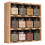 Wooden Kitchen Organizer 12-Grid Multi-Layer Spice Rack Home Multi-Function Condiment Storage Shelf Storage Jars 5