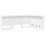 VidaXL vidaXL Storage Headboard with Shelf White 90 cm Engineered Wood 3