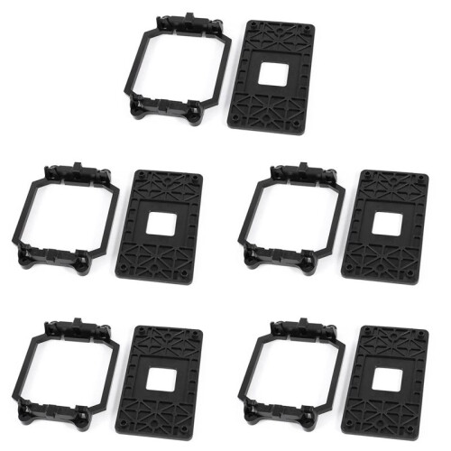 5X CPU Fan Base Black Plastic for  AM2 AM3 Socket