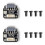 2pcs for SNAPMAKER U1 Female Fan Adapter Board 3D Printer Controlling Fan Speed Optimizes Heat Dissipation Efficiency 1