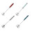 12inch Stainless Steel Semi-Automatic Whisk, Hand Push Rotary Blender Egg Whisk, Mixer Stirrer Kitchen Tool Red 9