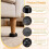 12-Piece Adjustable Bed Risers Set, Heavy Duty Stackable Furniture Lifts for Enhanced Storage 5