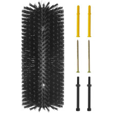 Cepillo Rascador para Ganado, Herramienta de Rascado para Cabras, Cepillos de Masaje Completo para Vacas, Ganado, Ovejas, Caballos, Cerdos, 1 Kit