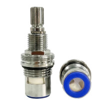 Brass KSRPL941HC Hot Ceramic Disc Cartridge, Polished Chrome, Durable Replacement Part, for Faucets