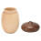 Shaped Toothpick Container, Wood Toothpick Holder, 8cm Height Rounded Structure - Durable Wooden Material, Secure Lid 2